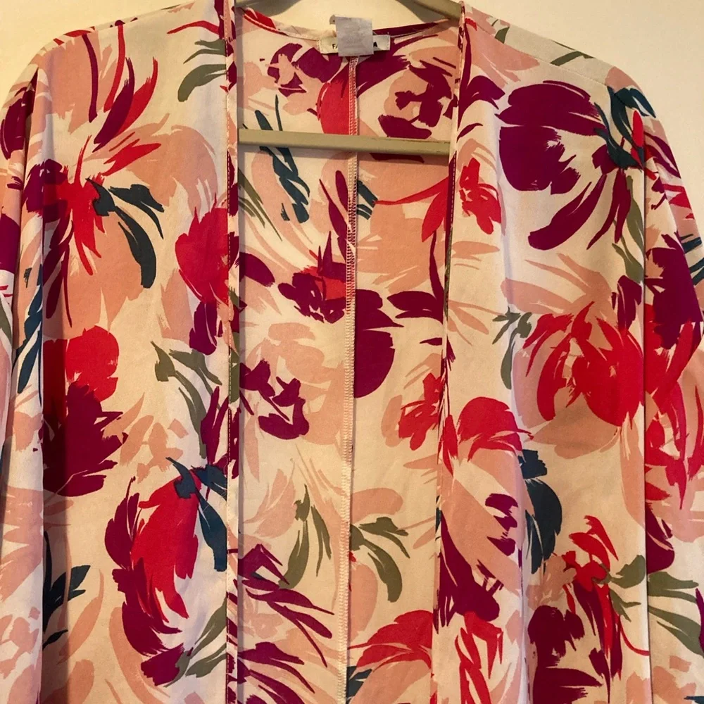 Fashion nova small floral duster